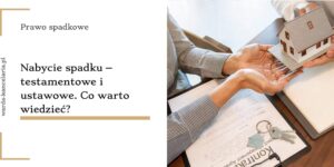 Nabycie spadku